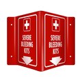 Aek Severe Bleeding Kits 3D Sign EN9487